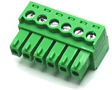 6 Way 3.81mm Euroblock (Phoenix-Type) Male Connector 2EDGK