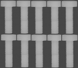 Nylon Slotted Cheese Head Screws 12mm Long 10 pack Nylon Slotted Cheese Head Screws 12mm Long 10 pack