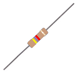 2.2 ohms 0.75 Watt Metal Film Fusible Resistor 2.2 ohms 0.75 Watt Metal Film Fusible Resistor