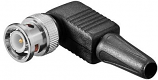 Angled BNC Plug with Screw & Clamp Fitting Angled BNC Plug with Screw & Clamp Fitting