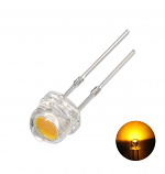 Clear Yellow 5mm Straw Hat LED Clear Yellow 5mm Straw Hat LED