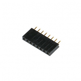 8 Way 2.54mm (0.1") Pitch Header Socket 8 Way 2.54mm (0.1") Pitch Header Socket