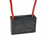 1.5uF 450VAC CBB61 Motor Start/Run Polypropylene Capacitor 1.5uF 450VAC CBB61 Motor Start/Run Polypropylene Capacitor