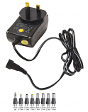 Plug in Power Supply with Various Tips & Voltages 3-12VDC 1500mA Plug in Power Supply with Various Tips & Voltages 3-12VDC 1500mA
