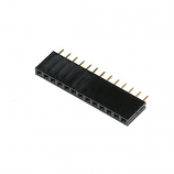 13 Way 2.54mm (0.1") Pitch Header Socket 13 Way 2.54mm (0.1") Pitch Header Socket