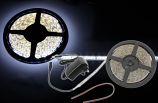 High Quality Cool White LED Weatherproof 5 Metre Tape Strip & Power Supply Kit High Quality Cool White LED Weatherproof 5 Metre Tape Strip & Power Supply Kit