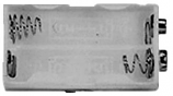 2A46 4 X AA Battery Holder 2 x 2 with PP3 Connectors 2A46 4 X AA Battery Holder 2 x 2 with PP3 Connectors