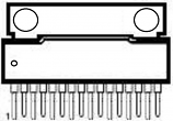 AN7174K Integrated Circuit (IC) AN7174K Integrated Circuit (IC)