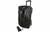qtx BUSKER15 Busker 100W rms PA with VHF Mics, Media Player, Bluetooth & Much More qtx BUSKER15 Busker 100W rms PA with VHF Mics, Media Player, Bluetooth & Much More