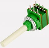47K Log 16mm Low Noise Dual Control Potentiometer 47K Log 16mm Low Noise Dual Control Potentiometer