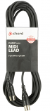 6 Metre Screened Lead joining 2 x 5 pin 180 deg DIN plugs MIDI lead 6 Metre Screened Lead joining 2 x 5 pin 180 deg DIN plugs MIDI lead