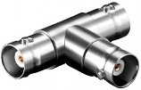 3 Way BNC Junction 3 Females, to join 3 BNC Plugs 3 Way BNC Junction 3 Females, to join 3 BNC Plugs