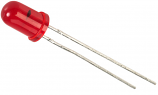 Flashing Red 5mm Diffused LED Flashing Red 5mm Diffused LED