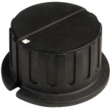 35mm Black knob with Marker for 6mm Spindles 35mm Black knob with Marker for 6mm Spindles