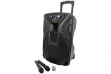 qtx BUSKER12 Busker 80W rms PA with VHF Mics, Media Player, Bluetooth & Much More qtx BUSKER12 Busker 80W rms PA with VHF Mics, Media Player, Bluetooth & Much More
