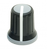 Rean Grey Coded 15mm Knob for splined 6mm spindles Rean Grey Coded 15mm Knob for splined 6mm spindles