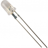 Green Water Clear 5mm LED 2,000mcd 