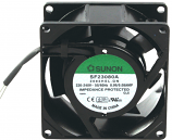 AC 240V 80 x 80 x 30mm Sunon Fan 23CFM in Metal Housing AC 240V 80 x 80 x 30mm Sunon Fan 23CFM in Metal Housing