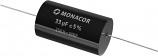 Monacor Bipolar Audio Polypropylene Capacitor - Super High Definition 33uF 250V Monacor Bipolar Audio Polypropylene Capacitor - Super High Definition 33uF 250V