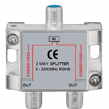 2 Way F Splitter 2 Way F Splitter