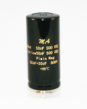 50uF + 50uF 500V Dual Electrolytic Can Capacitor 50uF + 50uF 500V Dual Electrolytic Can Capacitor