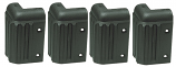 Medium Stackable Plastic Corner Pack of 4 Medium Stackable Plastic Corner Pack of 4
