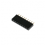 9 Way 2.54mm (0.1") Pitch Header Socket 9 Way 2.54mm (0.1") Pitch Header Socket