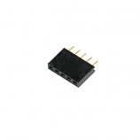 5 Way 2.54mm (0.1") Pitch Header Socket 5 Way 2.54mm (0.1") Pitch Header Socket