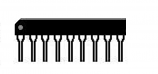 TA7291S Integrated Circuit (IC) TA7291S Integrated Circuit (IC)