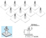 9mm-Self Adhesive PCB Pillars in Pack of 10 9mm-Self Adhesive PCB Pillars in Pack of 10