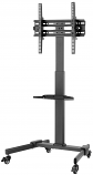 Compact TV & Monitor Trolley Stand with Adjustable Height Compact TV & Monitor Trolley Stand with Adjustable Height
