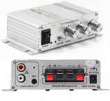 Miniature 20W + 20W Stereo Amplifier with Amazing Extra Bass Miniature 20W + 20W Stereo Amplifier with Amazing Extra Bass