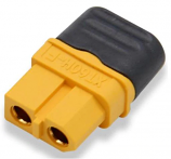 XT60H-F 60 Amp DC Connector with Cover XT60H-F 60 Amp DC Connector with Cover