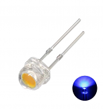 Clear Blue 5mm Straw Hat LED Clear Blue 5mm Straw Hat LED