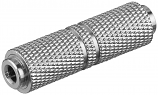 Zinc 3.5mm Stereo Female to Female Coupler Zinc 3.5mm Stereo Female to Female Coupler