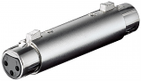 XLR 3pin Coupler Female to Female Connector XLR 3pin Coupler Female to Female Connector