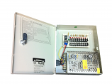 9 Channel 5 Amp 12V CCTV Metal Lockable Cabinet Power Supply 9 Channel 5 Amp 12V CCTV Metal Lockable Cabinet Power Supply