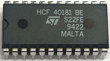 CD40181 Integrated Circuit (IC) HCF40181BE CD40181 Integrated Circuit (IC) HCF40181BE