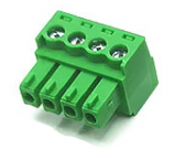 4 Way 3.81mm Euroblock (Phoenix-Type) Male Connector 2EDGK