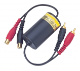 Ground Loop Isolator for Interference Suppression with Phonos (RCA) Ground Loop Isolator for Interference Suppression with Phonos (RCA)