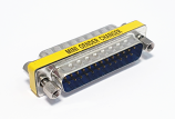 Gender Changer for 25 pin D Connectors Male to Male Gender Changer for 25 pin D Connectors Male to Male