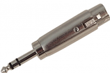 XLR 3 pin Female to 6.3mm Stereo Male Adaptor XLR 3 pin Female to 6.3mm Stereo Male Adaptor