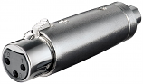 XLR 3 pin Female to RCA Female Adaptor XLR 3 pin Female to RCA Female Adaptor