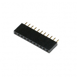 11 Way 2.54mm (0.1") Pitch Header Socket 11 Way 2.54mm (0.1") Pitch Header Socket