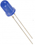 Diffused Blue LED 5mm 60mcd Diffused Blue LED 5mm 60mcd