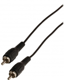 1.5 Metre RCA to RCA (Phono to Phono) Screened Cable 1.5 Metre RCA to RCA (Phono to Phono) Screened Cable