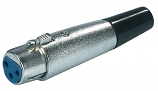 XLR 3 pin Line Socket with Latch in the Style of Switchcraft XLR 3 pin Line Socket with Latch in the Style of Switchcraft