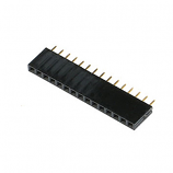 15 Way 2.54mm (0.1") Pitch Header Socket 15 Way 2.54mm (0.1") Pitch Header Socket