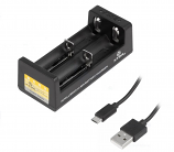 Intelligent Li-Ion Battery Charger for 18650 batteries and others Intelligent Li-Ion Battery Charger for 18650 batteries and others