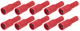 Crimp Terminal Red Bullet Receptacle 4mm for 0.5 to 1.5mm Wire Crimp Terminal Red Bullet Receptacle 4mm for 0.5 to 1.5mm Wire